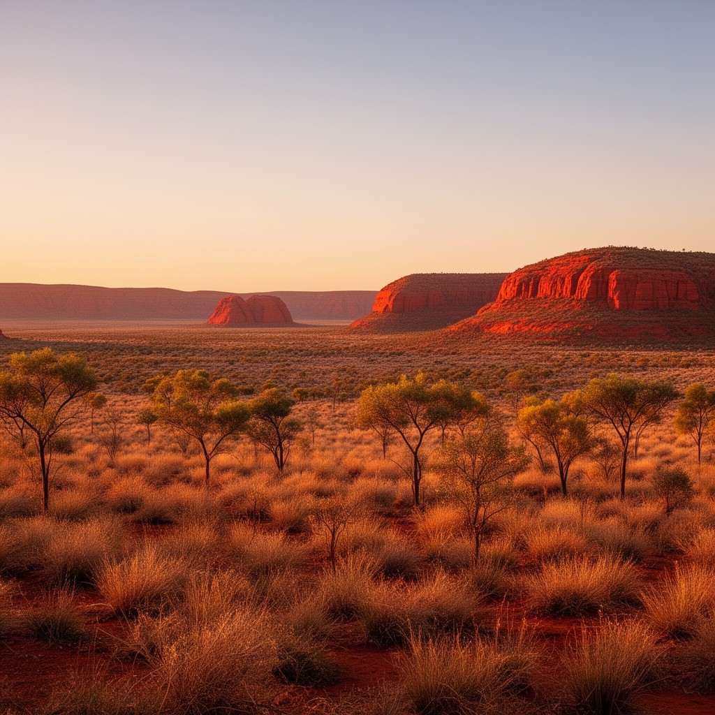 AI-generated illustration of Northern Territory