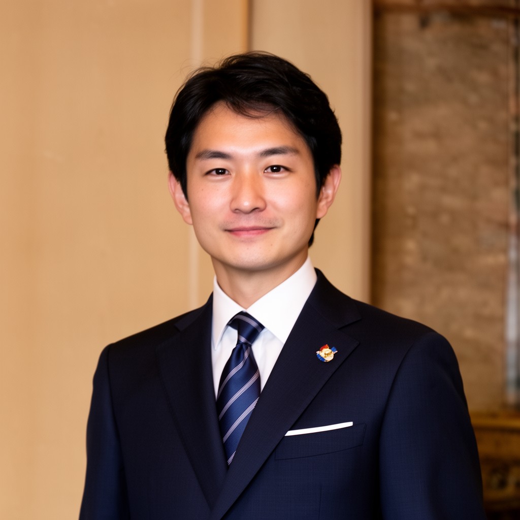 AI-generated illustration of Fumihito, Crown Prince Akishino