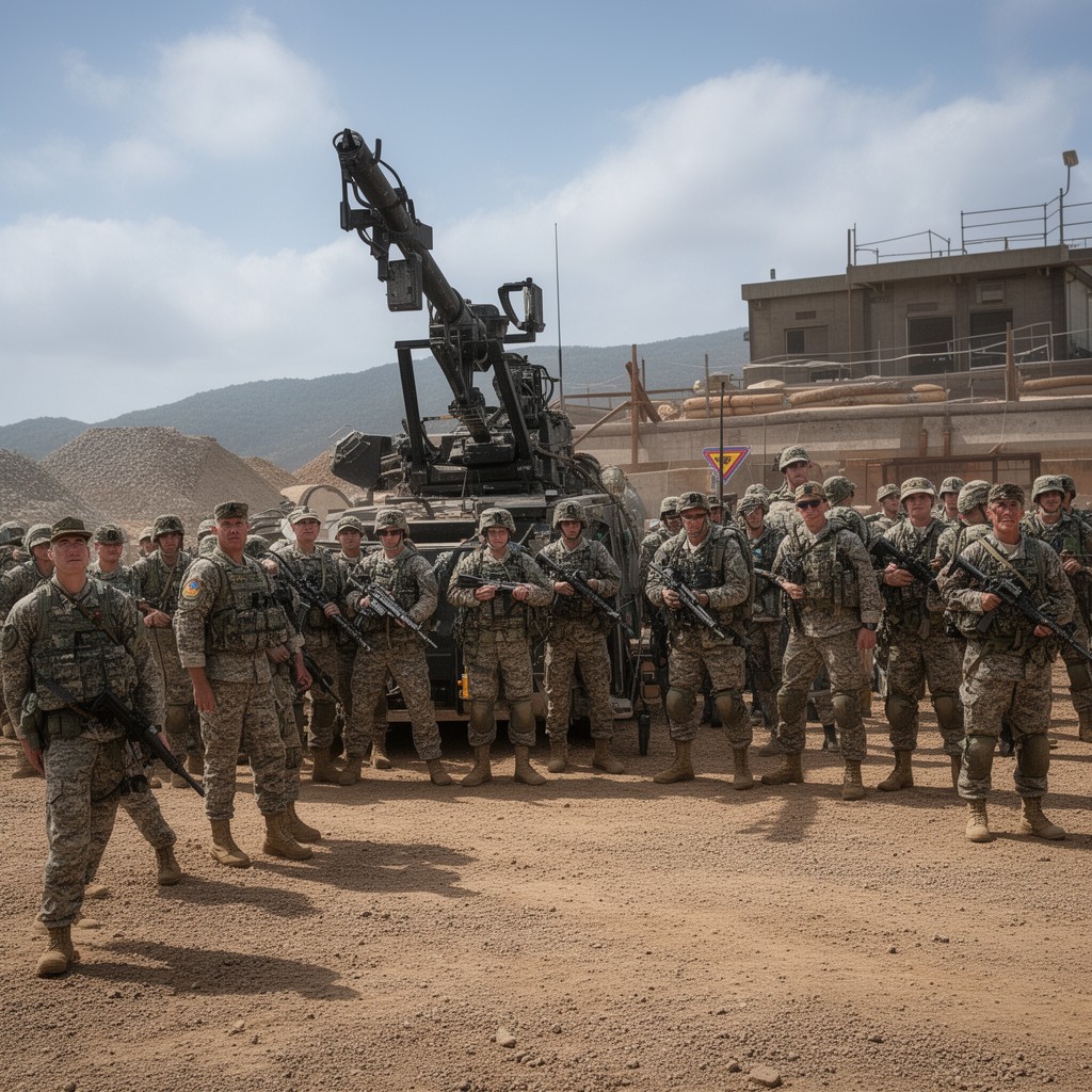 AI-generated illustration of 1st Combat Engineer Battalion