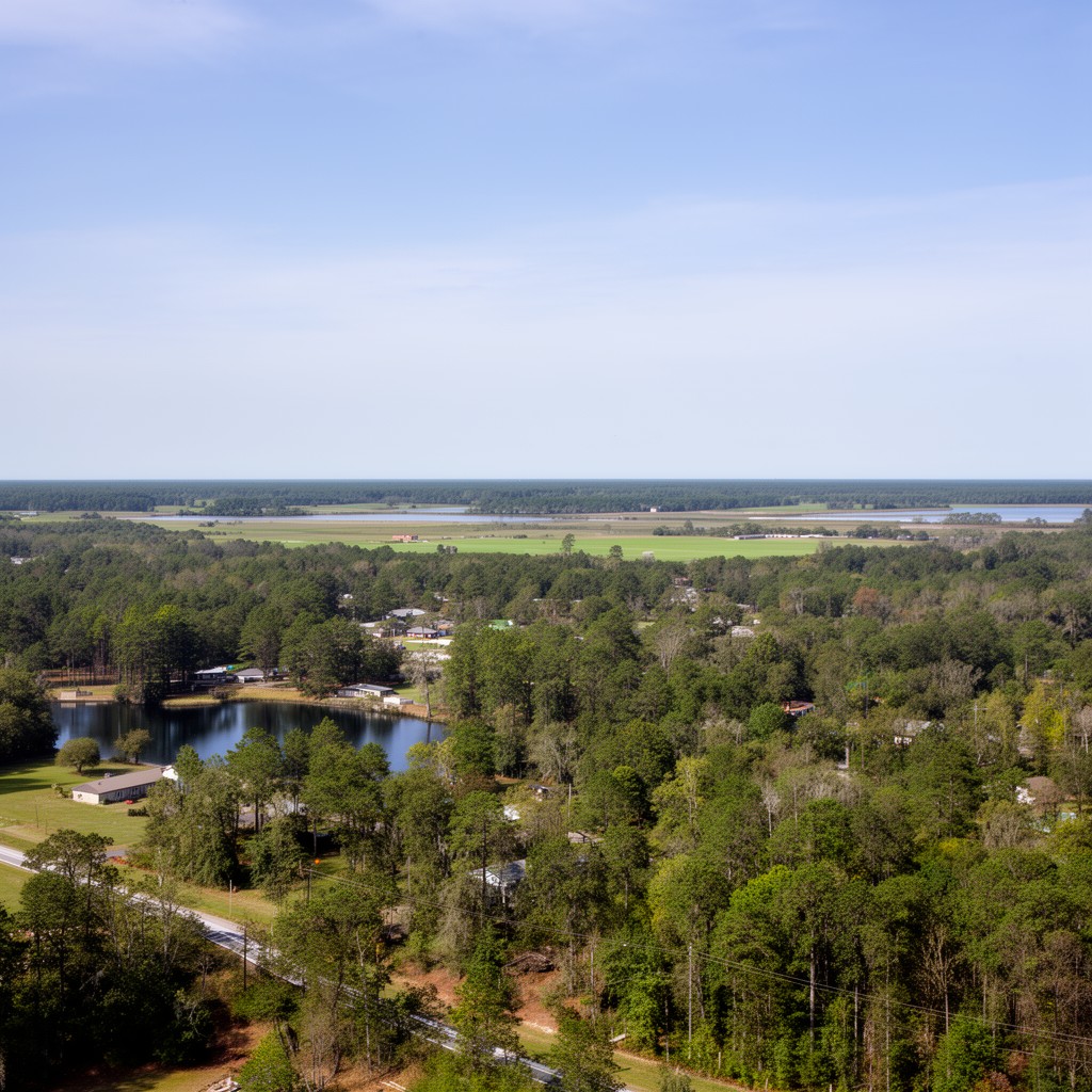 AI-generated illustration of Columbia County, Florida