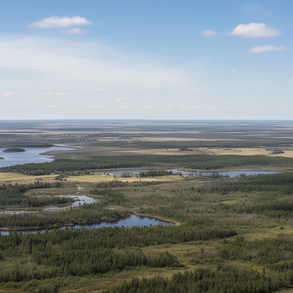 AI-generated illustration of Manitoba
