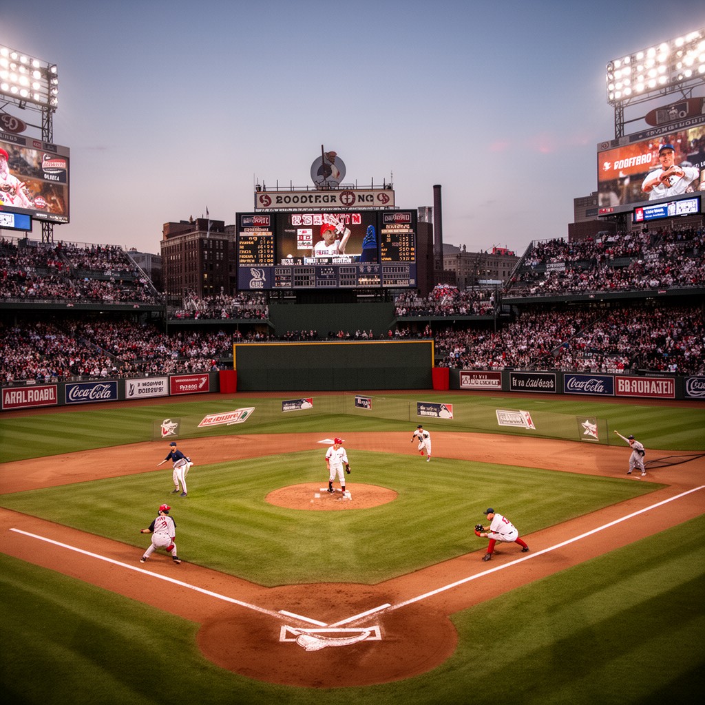 AI-generated illustration of Boston Red Sox
