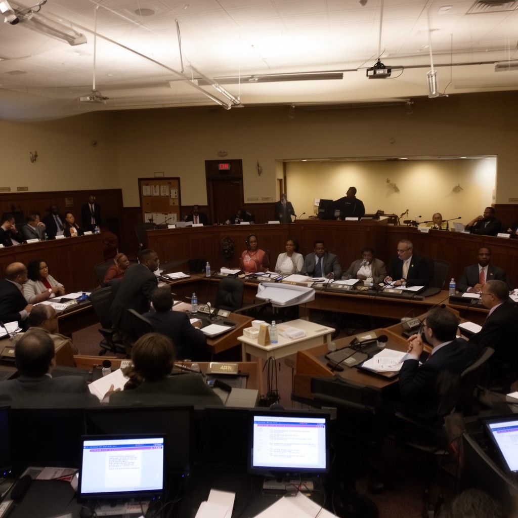 AI-generated illustration of Memphis City Council