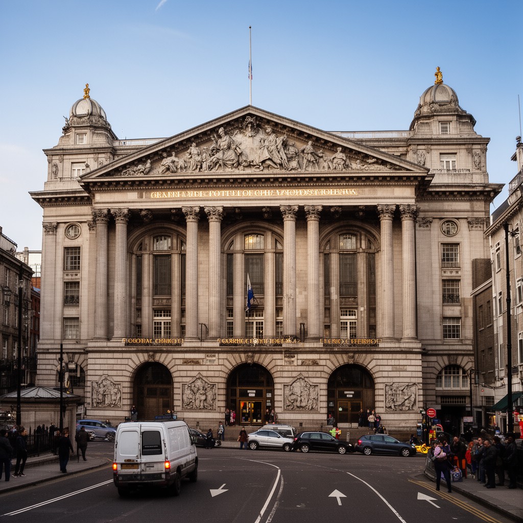 AI-generated illustration of General Post Office, Dublin