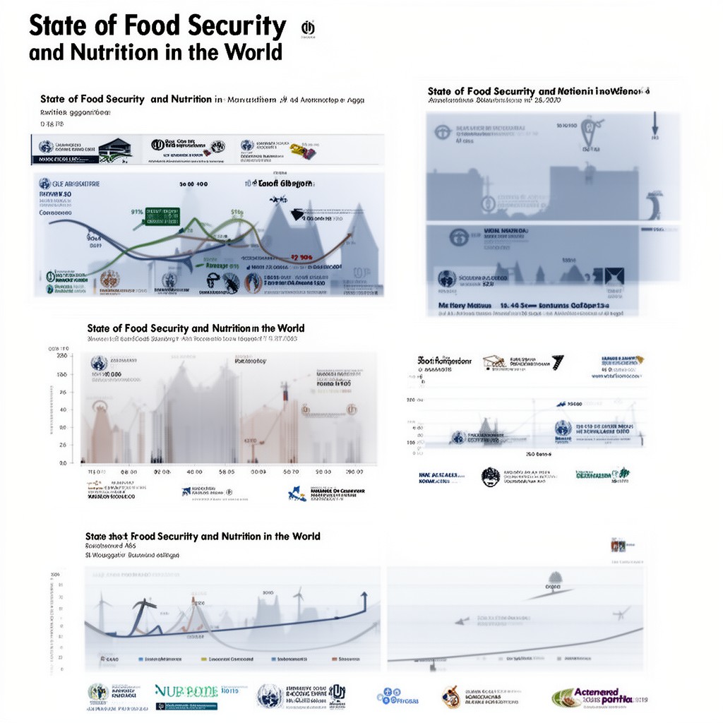 AI-generated illustration of State of Food Security and Nutrition in the World
