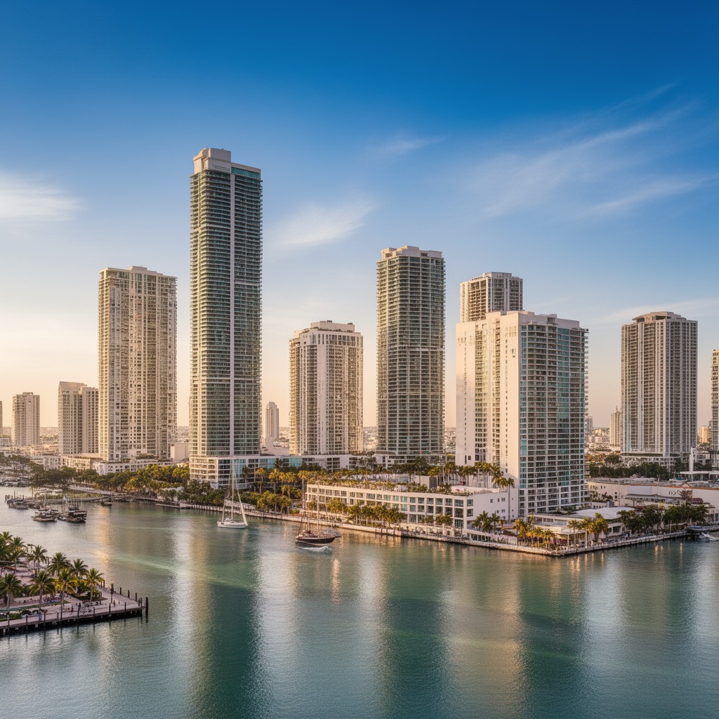 AI-generated illustration of Miami