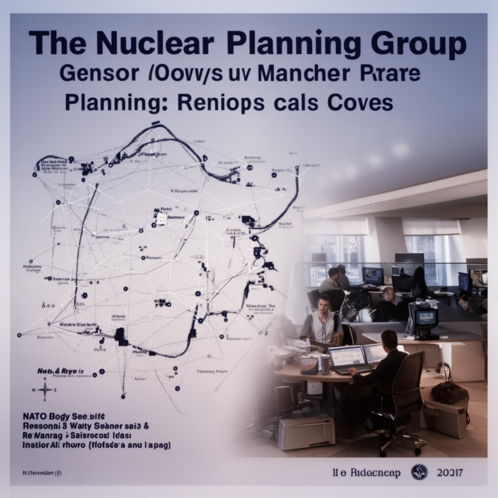AI-generated illustration of Nuclear Planning Group