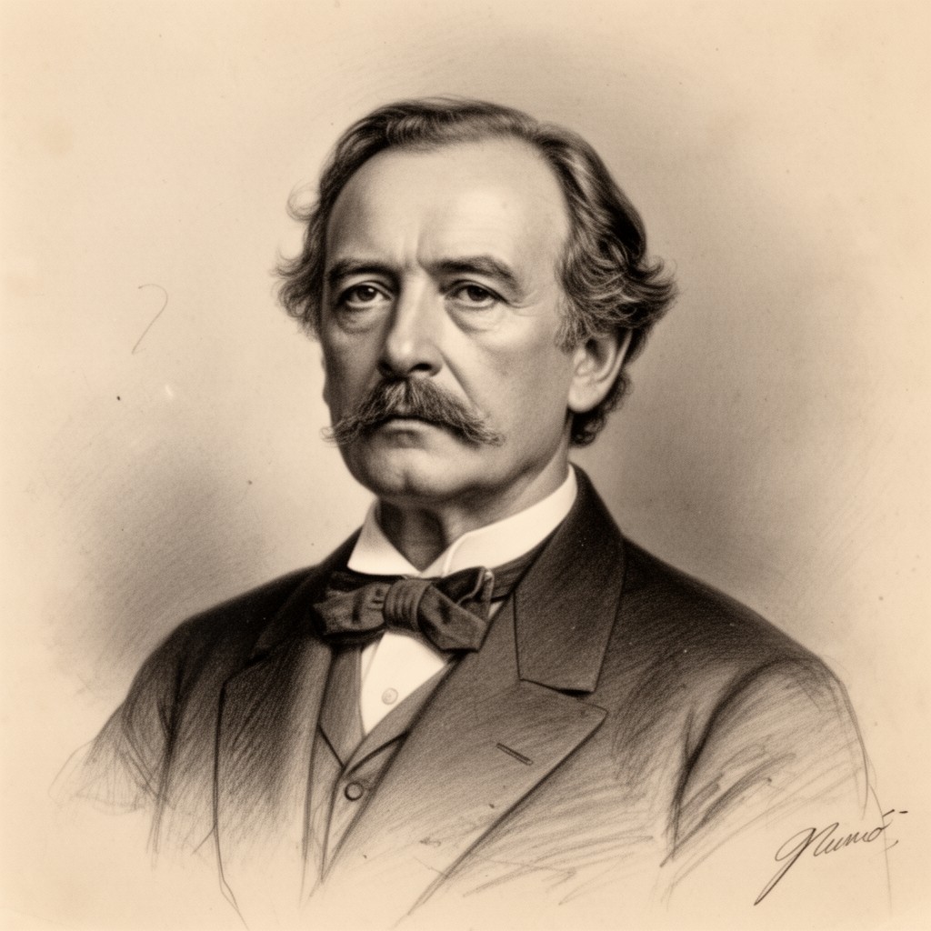AI-generated illustration of Jaime Nunó