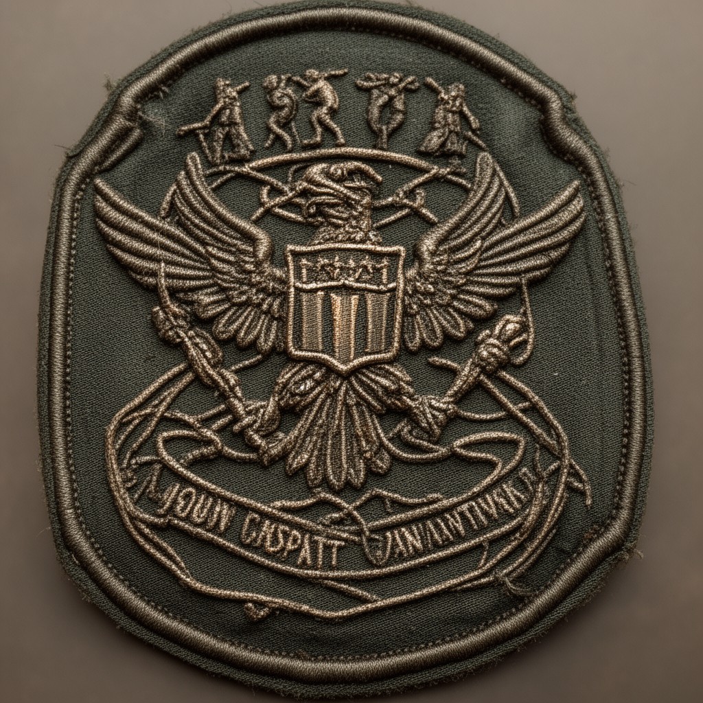 AI-generated illustration of Combat Infantryman Badge