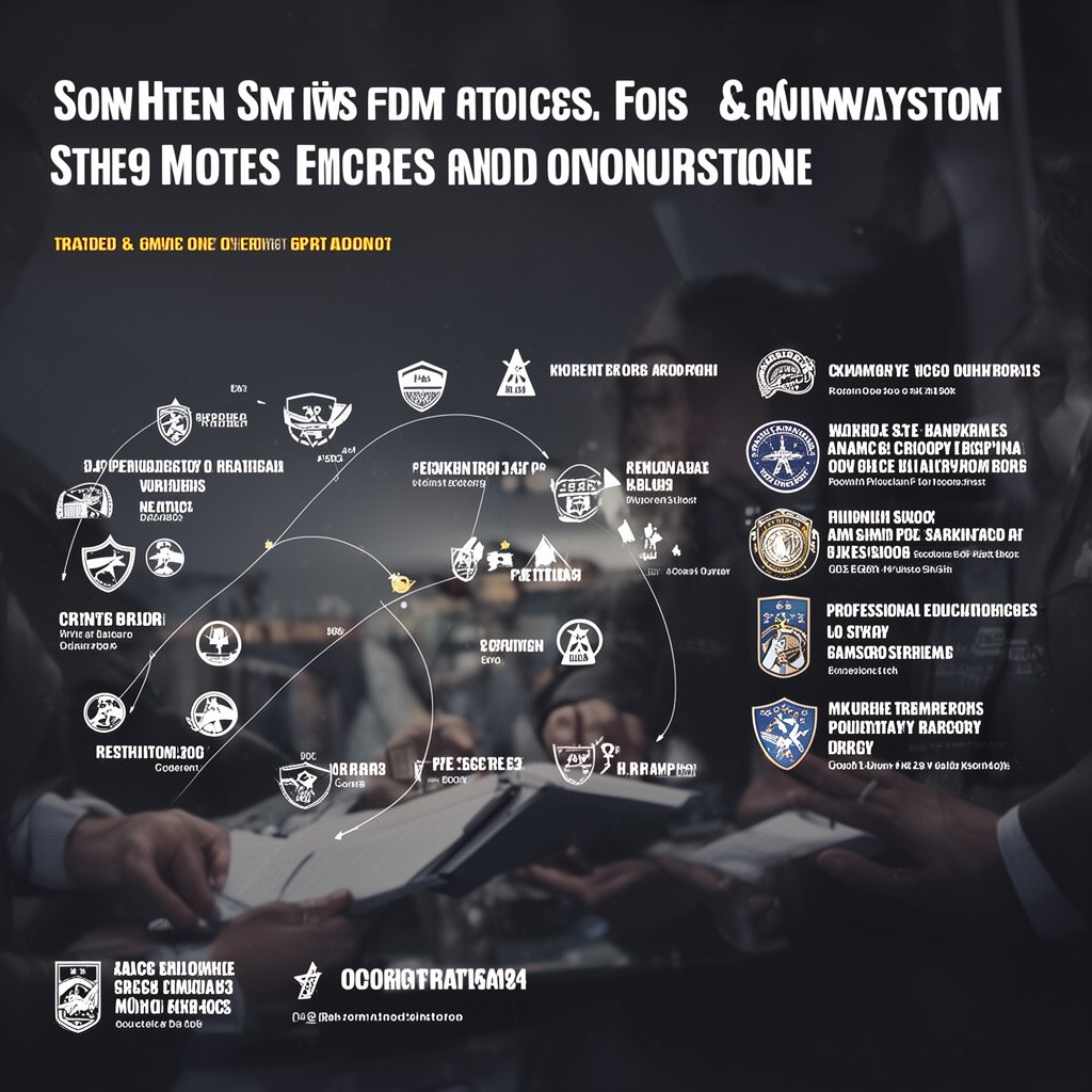 AI-generated illustration of United States Armed Forces education system