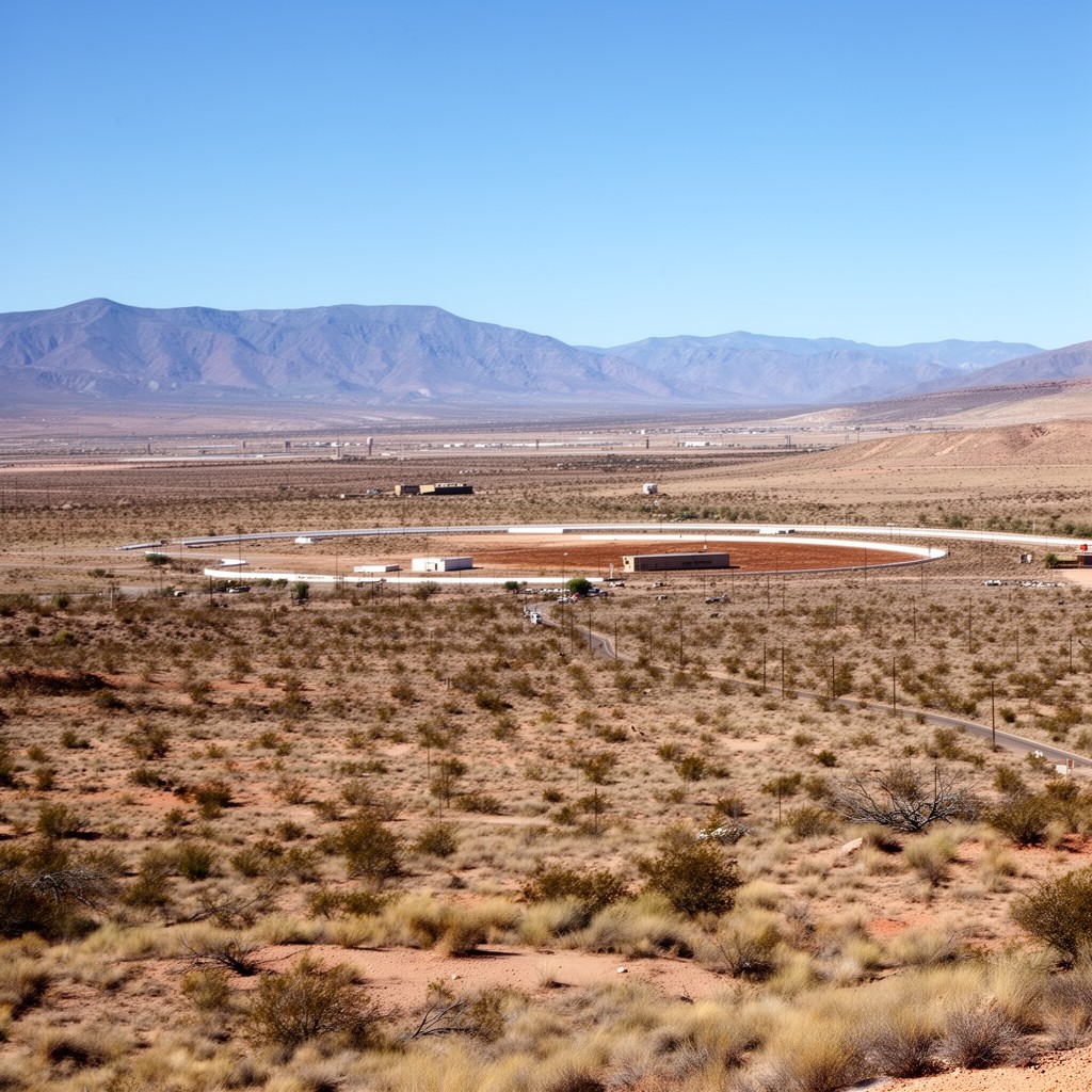 AI-generated illustration of Socorro County, New Mexico