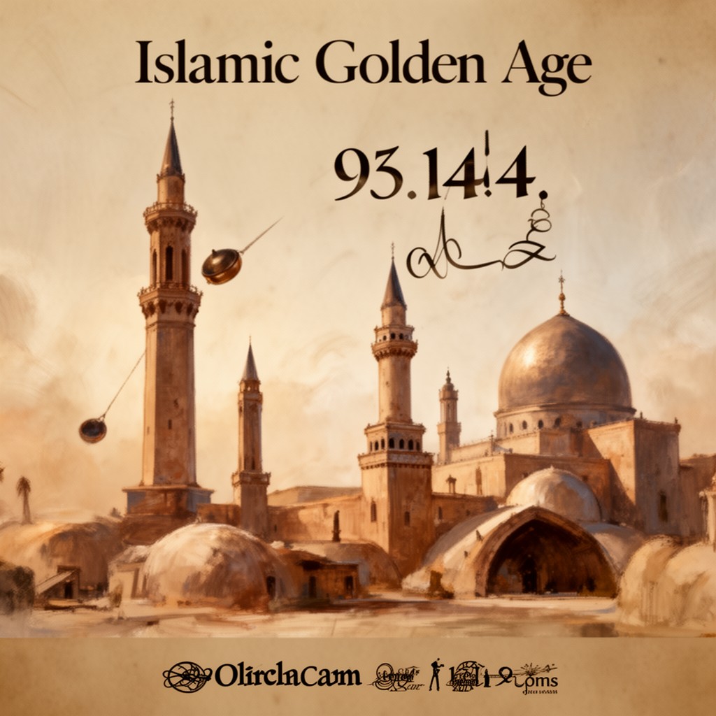 AI-generated illustration of Islamic Golden Age