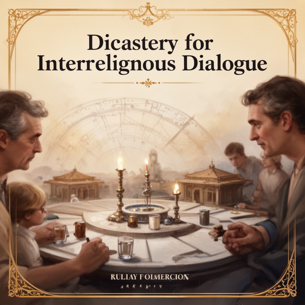 AI-generated illustration of Dicastery for Interreligious Dialogue