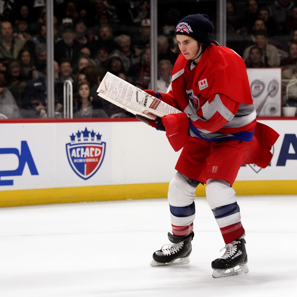 AI-generated illustration of National Hockey Association