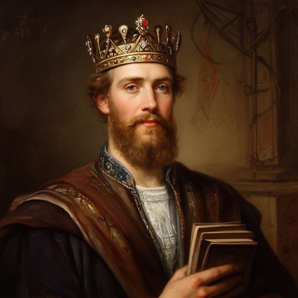 AI-generated illustration of Alexander III of Scotland