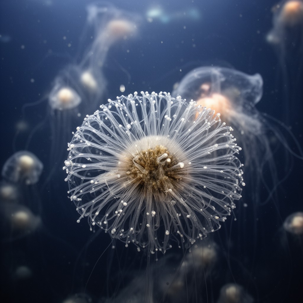 AI-generated illustration of Cnidaria