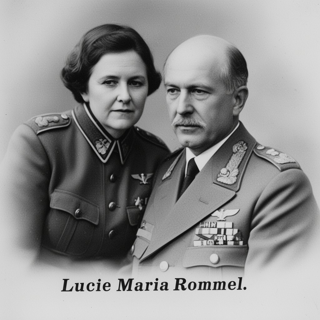 AI-generated illustration of Lucie Maria Rommel