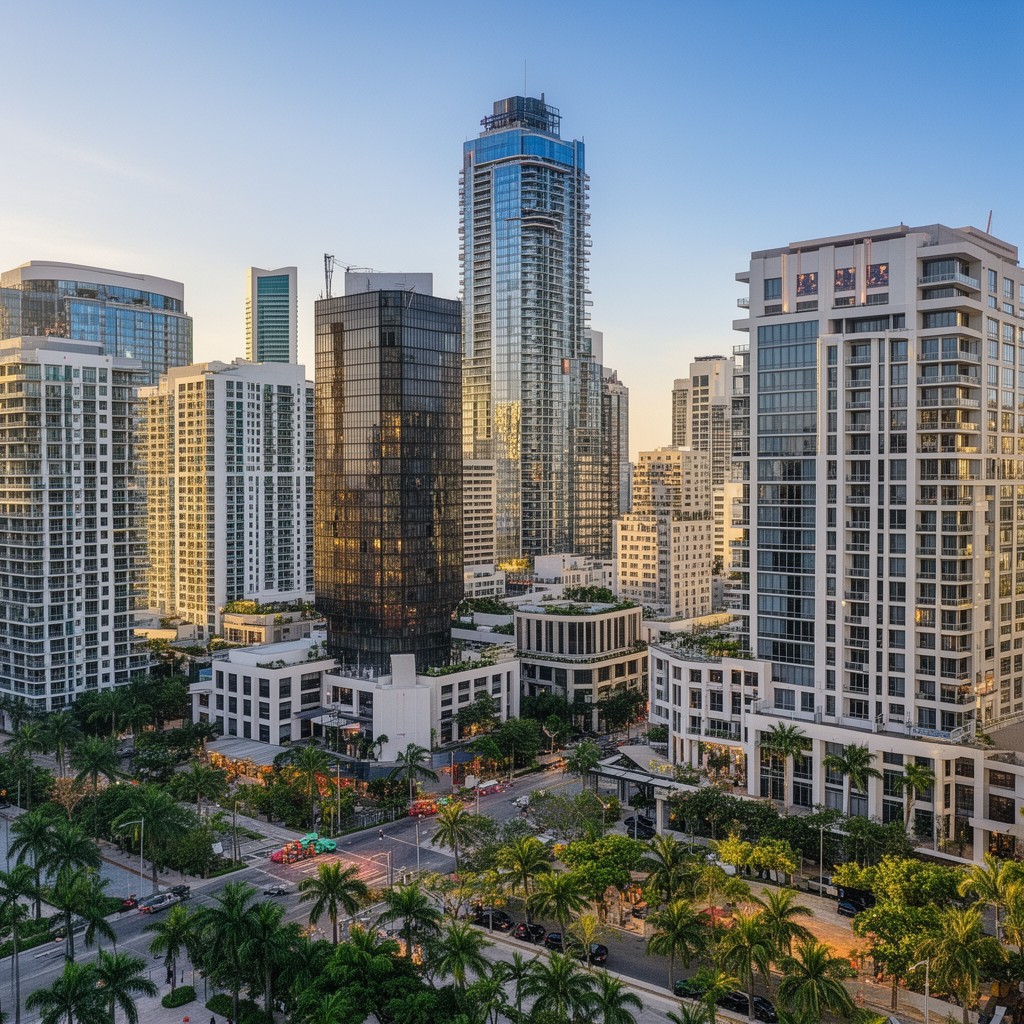 AI-generated illustration of Brickell