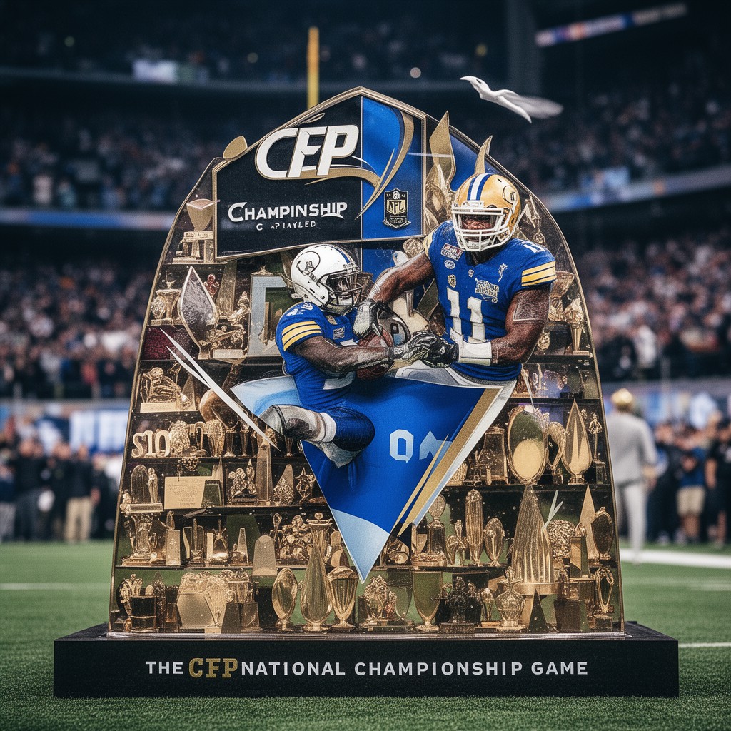 AI-generated illustration of CFP National Championship Game