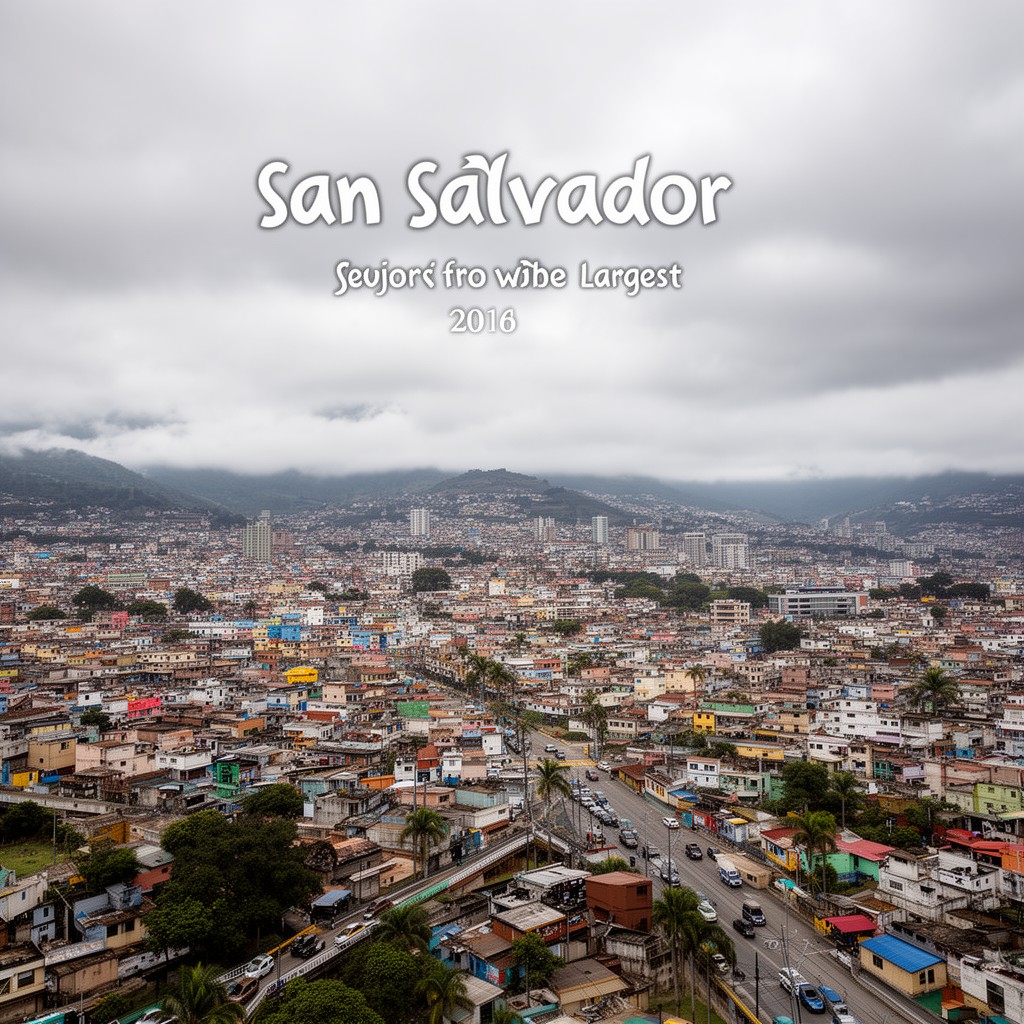 AI-generated illustration of San Salvador