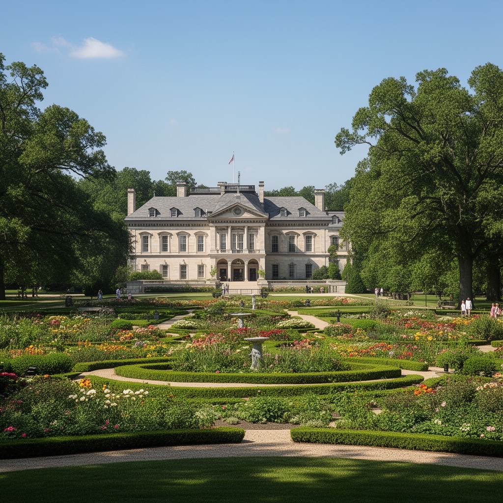 AI-generated illustration of Cantigny Park