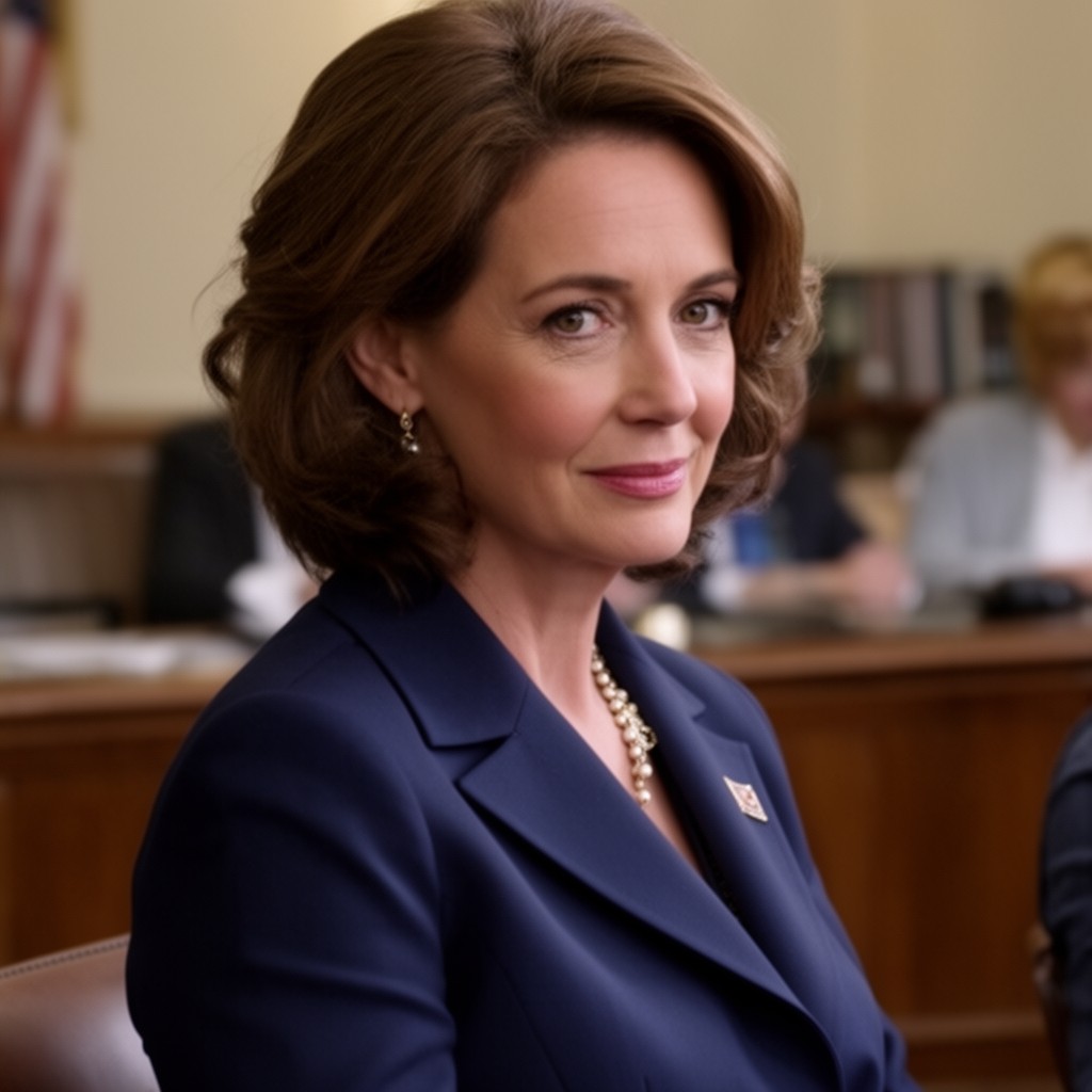 AI-generated illustration of Madam Secretary