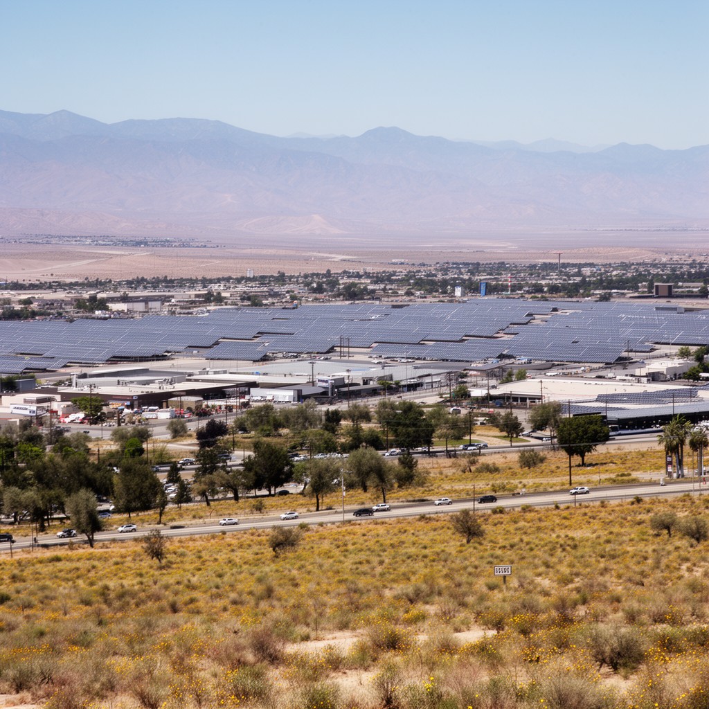 AI-generated illustration of Lancaster, California