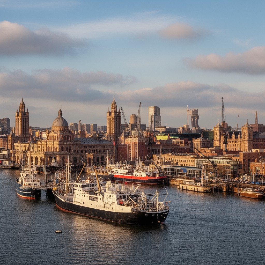 AI-generated illustration of Liverpool