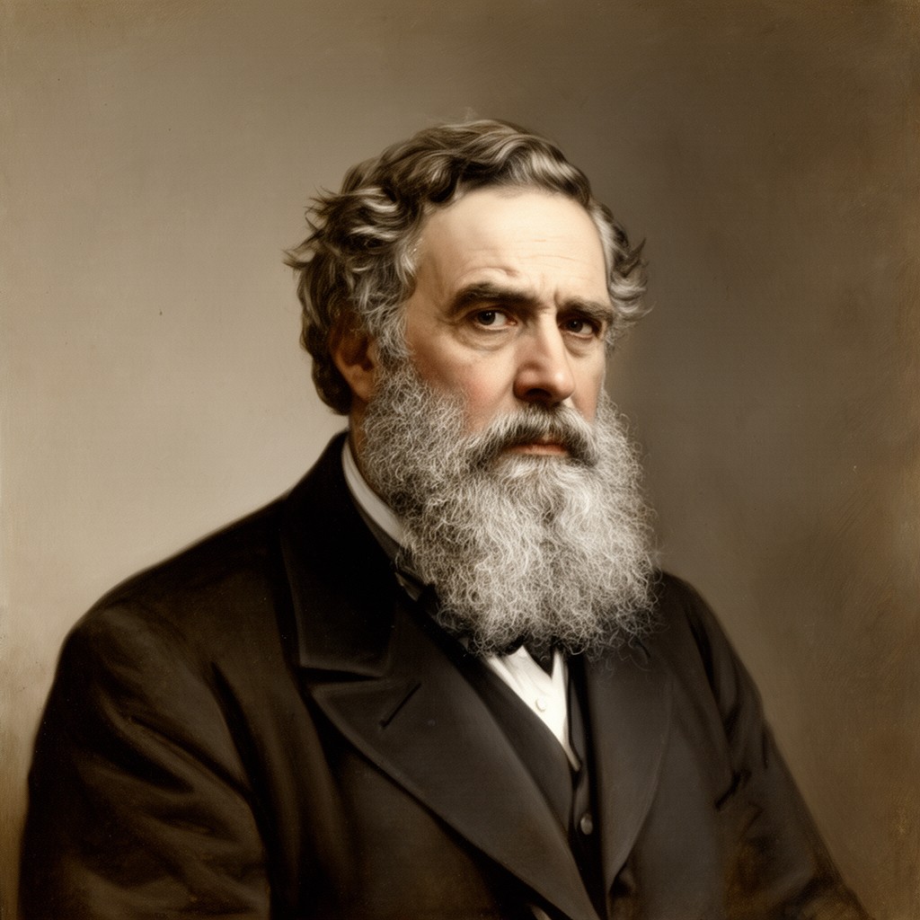 AI-generated illustration of Thomas Henry Huxley