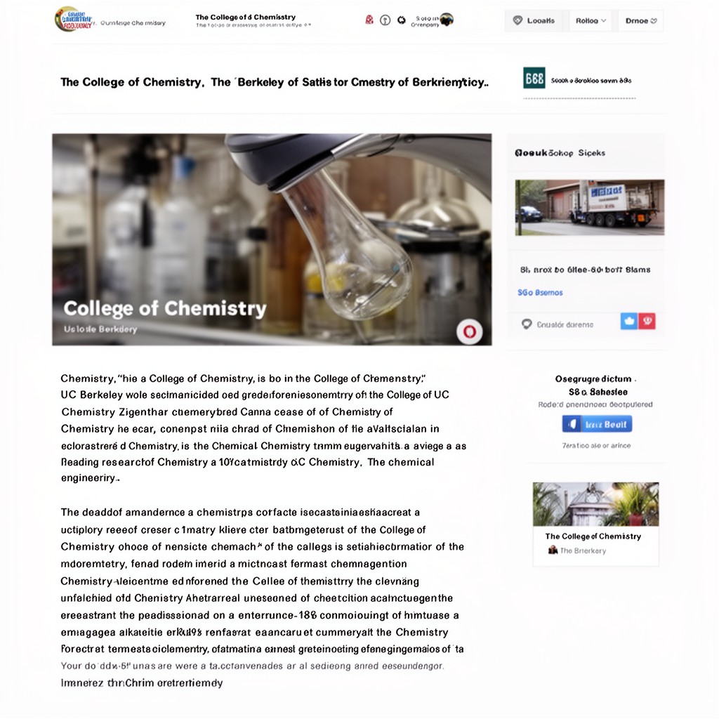 AI-generated illustration of College of Chemistry