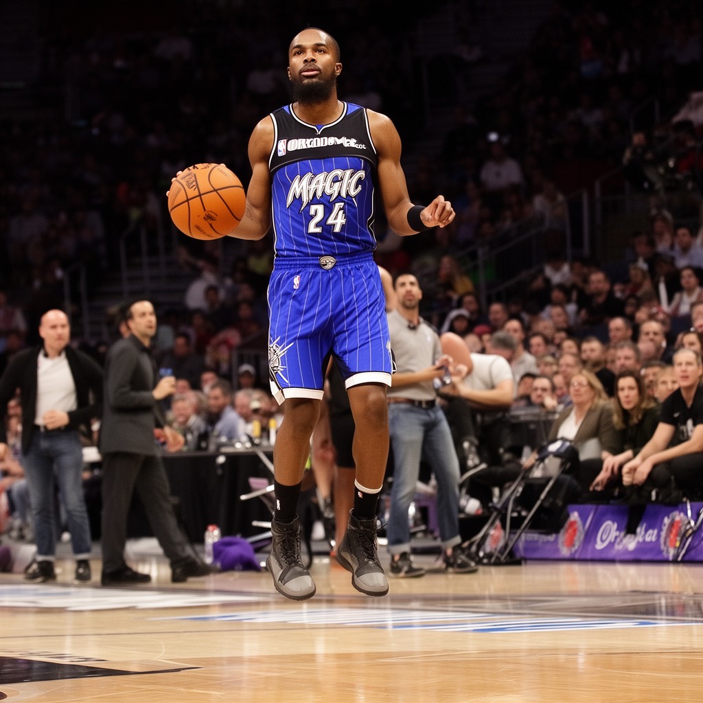 AI-generated illustration of Orlando Magic