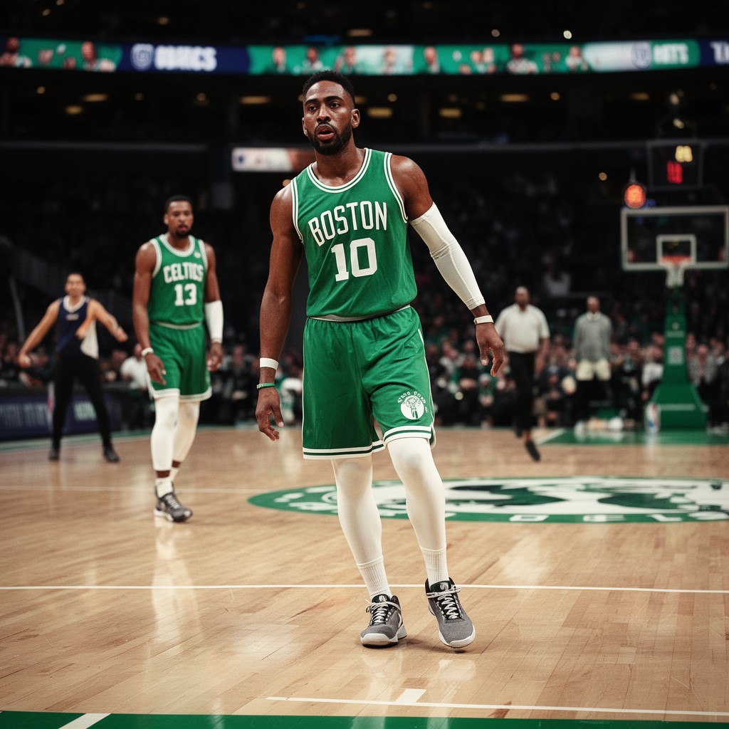 AI-generated illustration of Boston Celtics