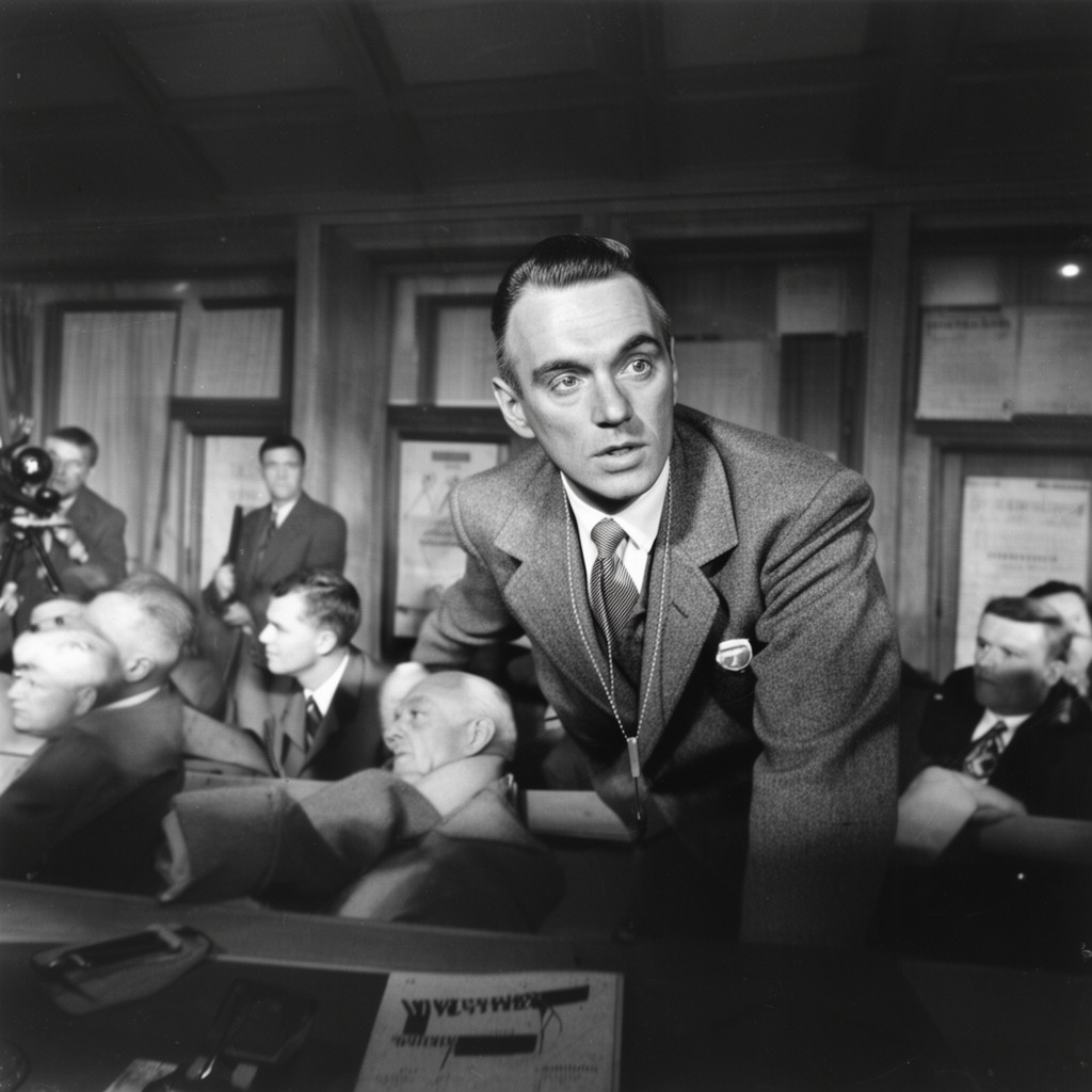 AI-generated illustration of Albert Speer