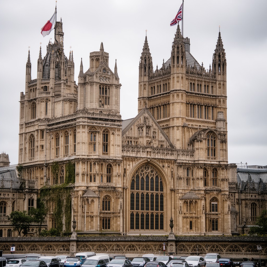 AI-generated illustration of Parliament of the United Kingdom of Great Britain and Ireland