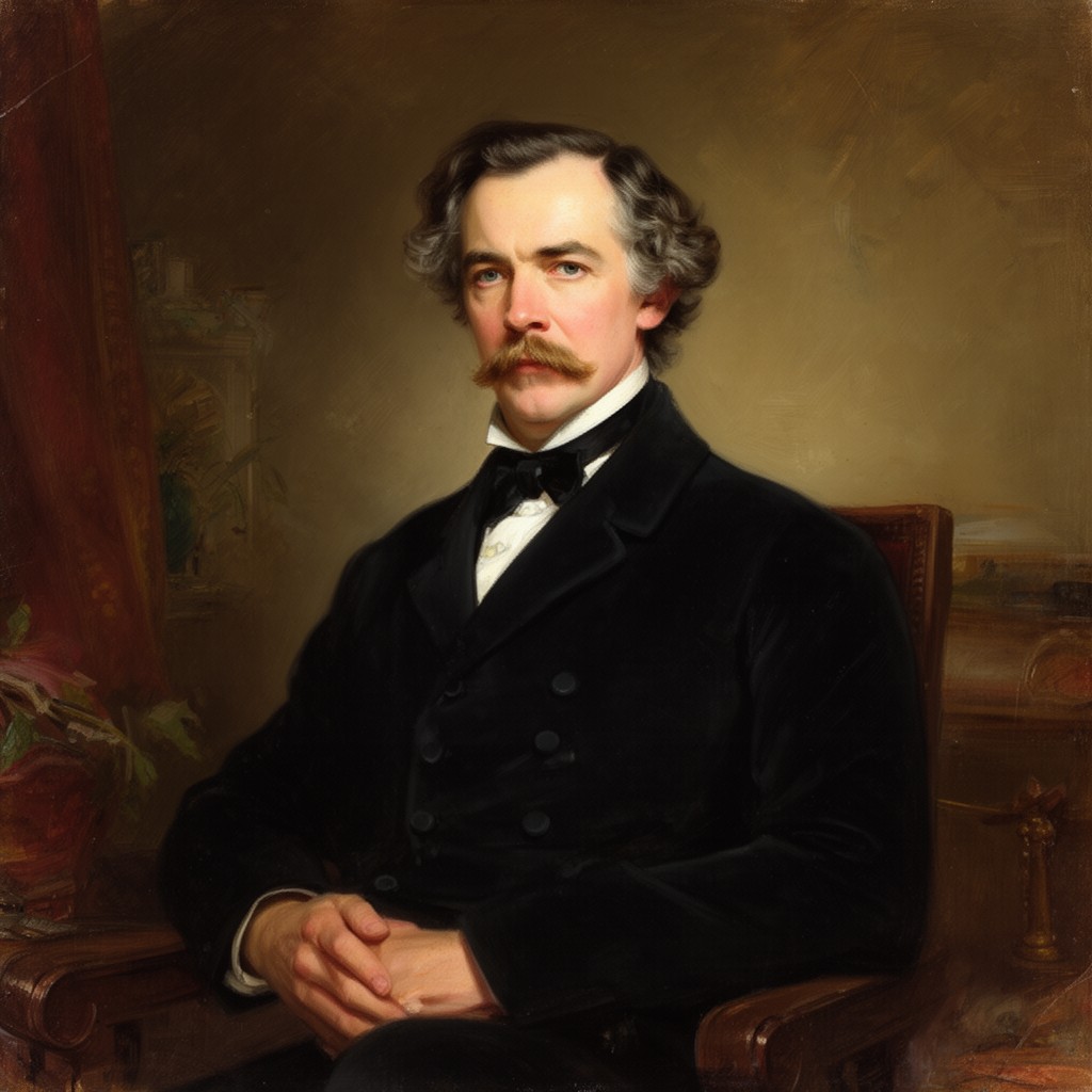 AI-generated illustration of Charles Noel Carnegie, 10th Earl of Southesk