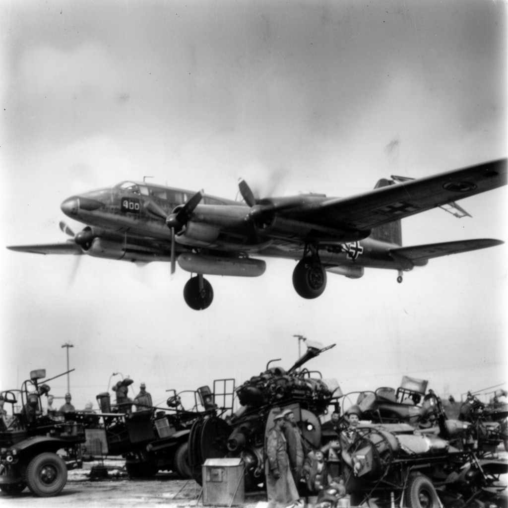 AI-generated illustration of Heinkel He 177