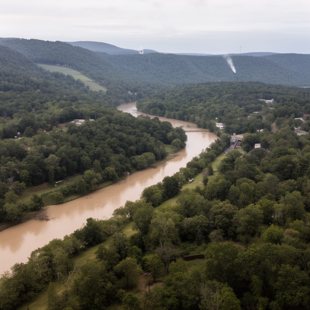 AI-generated illustration of Tennessee Valley