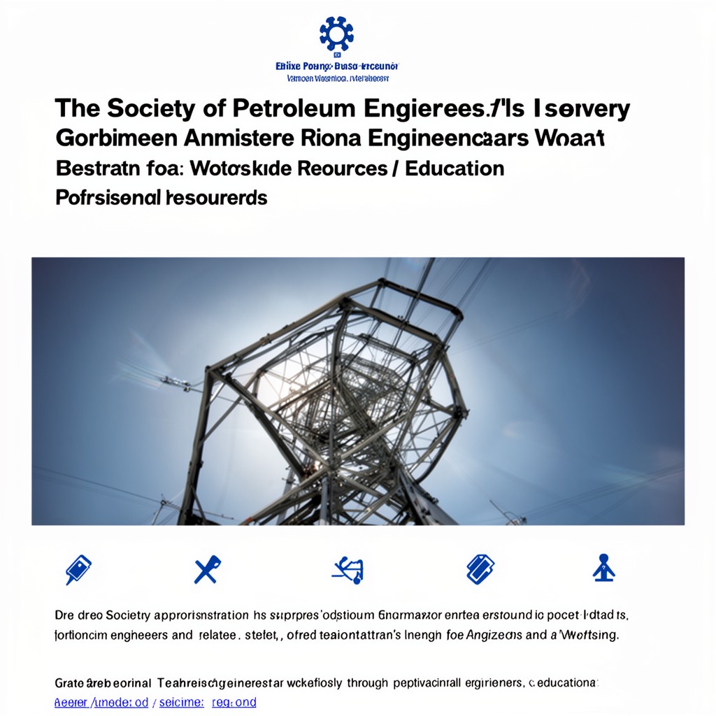 AI-generated illustration of Society of Petroleum Engineers