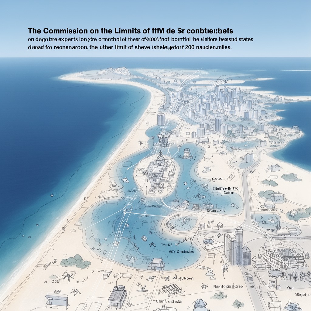 AI-generated illustration of Commission on the Limits of the Continental Shelf