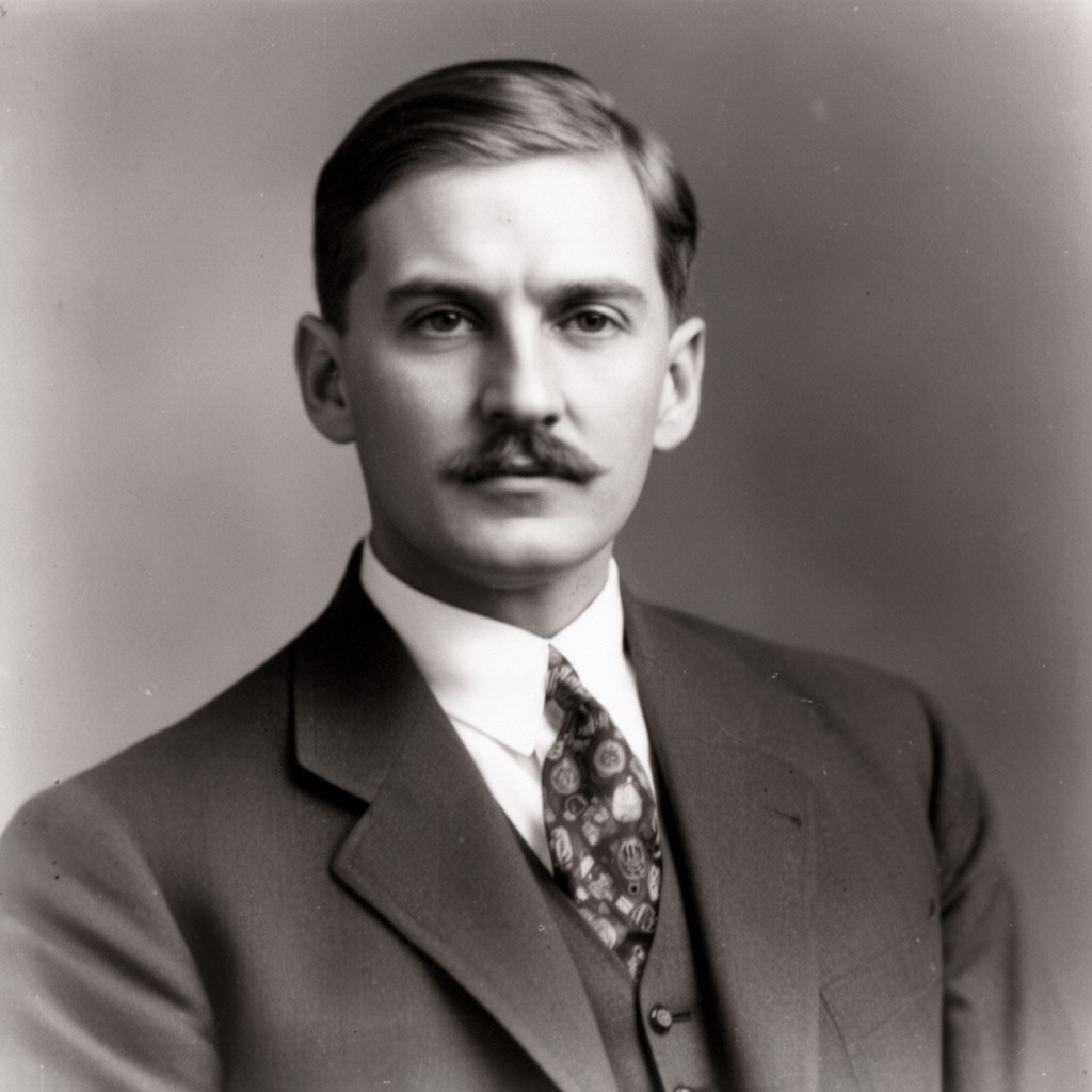 AI-generated illustration of Otto Neurath