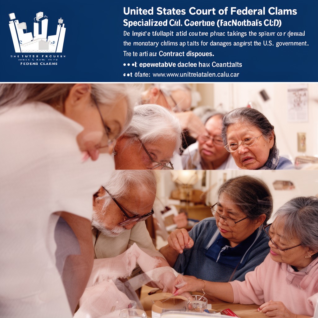 AI-generated illustration of United States Court of Federal Claims