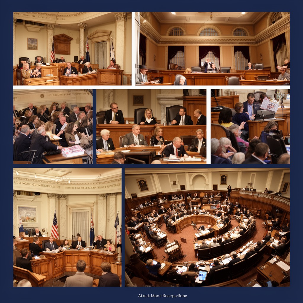 AI-generated illustration of 115th United States Congress