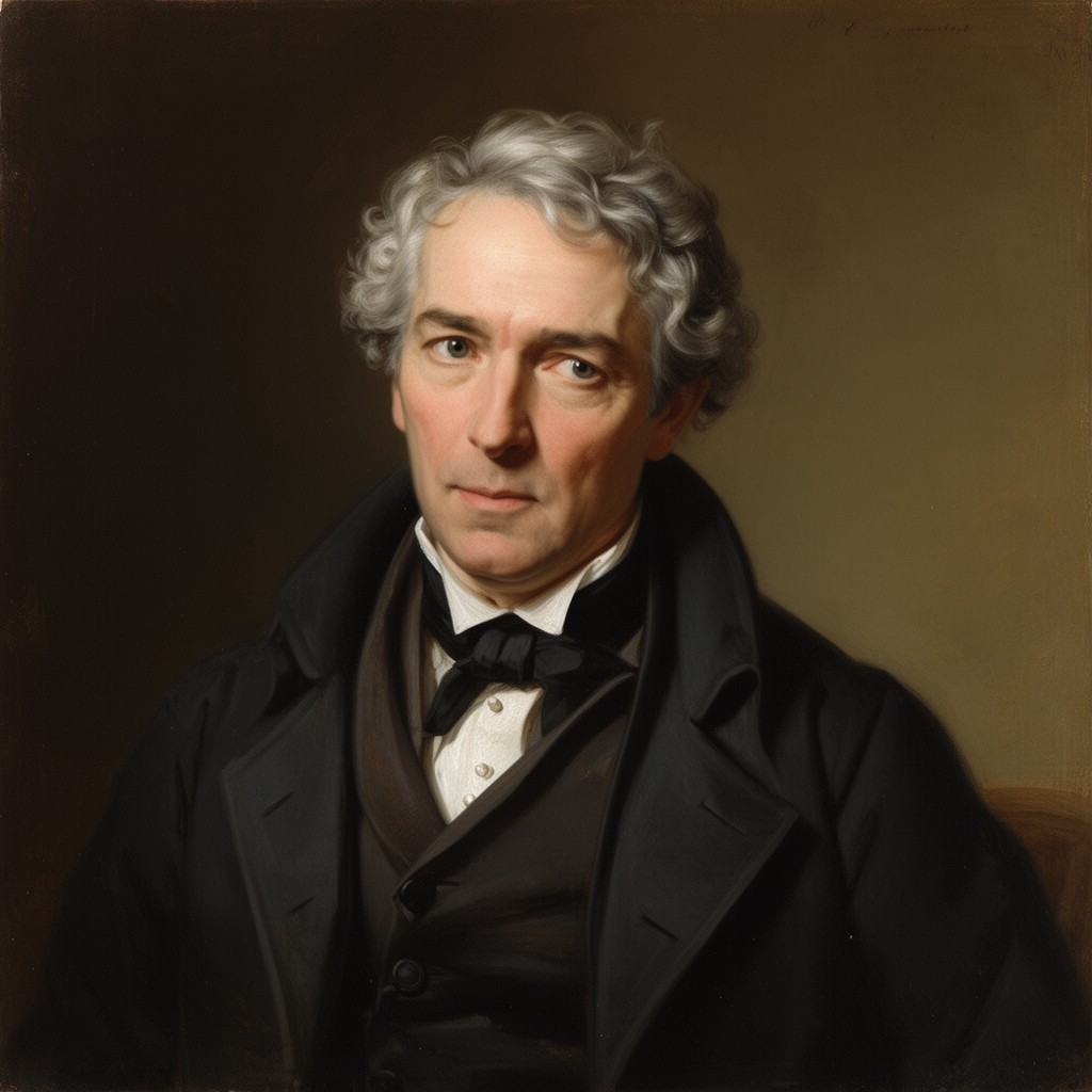 AI-generated illustration of Sir John Soane