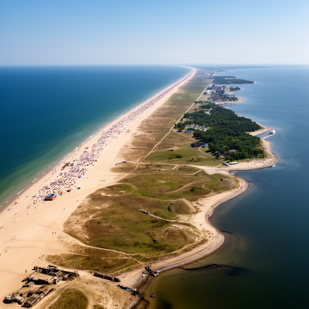 AI-generated illustration of Hel Peninsula
