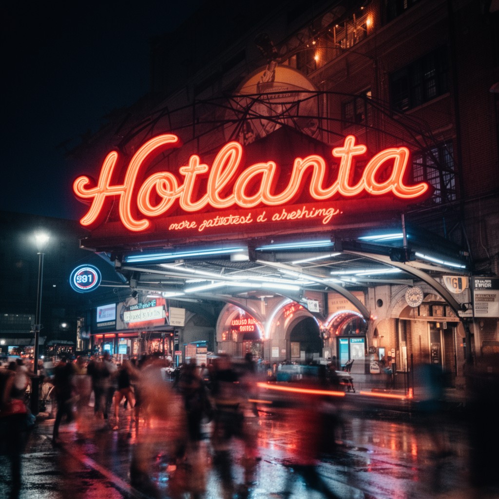 AI-generated illustration of Hotlanta