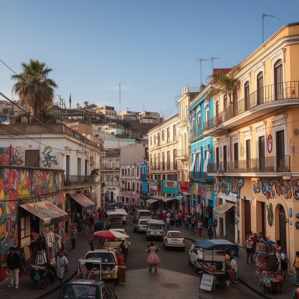AI-generated illustration of Barranco