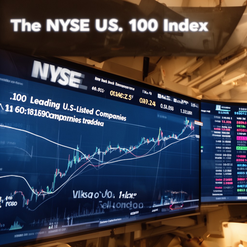 AI-generated illustration of NYSE U.S. 100 Index