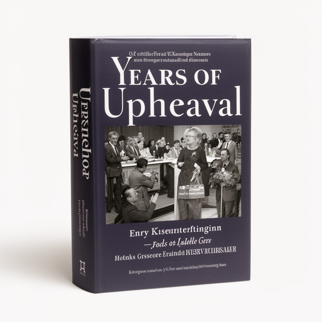 AI-generated illustration of book "Years of Upheaval"