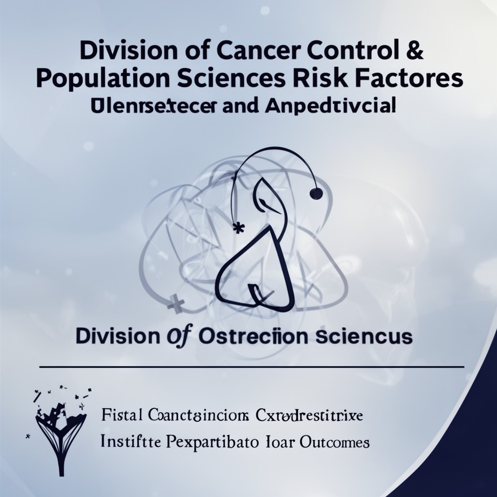 AI-generated illustration of Division of Cancer Control and Population Sciences
