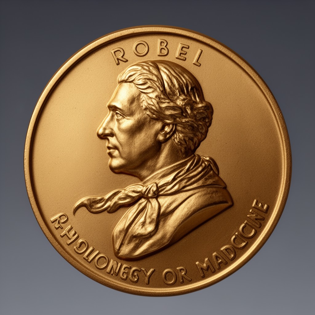 AI-generated illustration of Nobel Prize in Physiology or Medicine